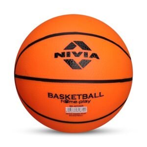 Nivia Home Play Mini Basketball for Kids, As per Basic Standard, Made for Beginners, Soft & Lightweight Toy Ball, Safe for Indoor Play